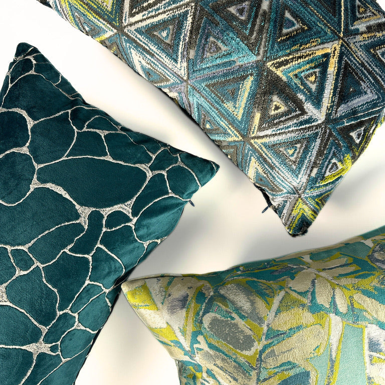 Geometric Pillow Covers