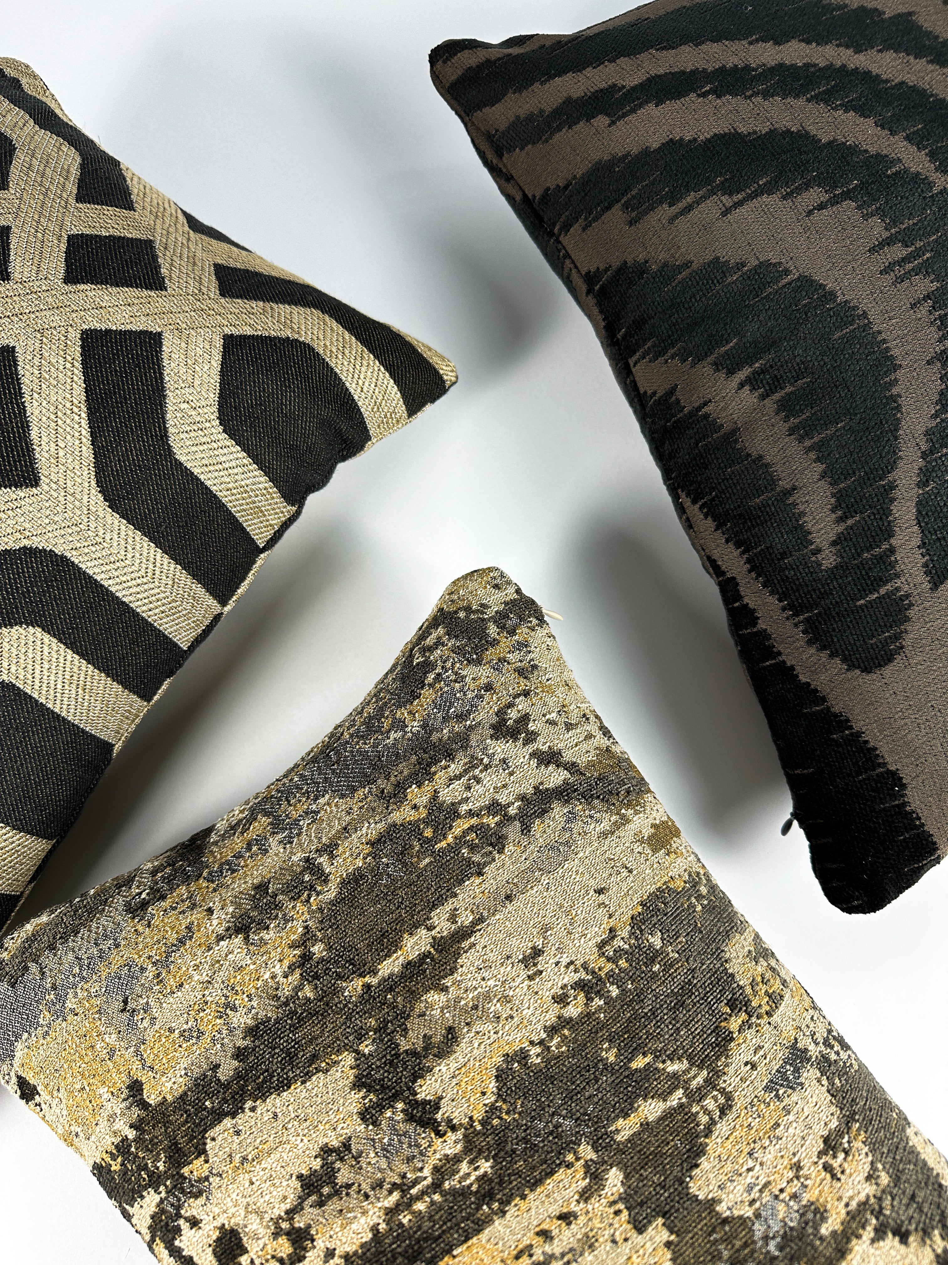 Black and Brown Tiger Pillow Cover Love, Ravin Collection