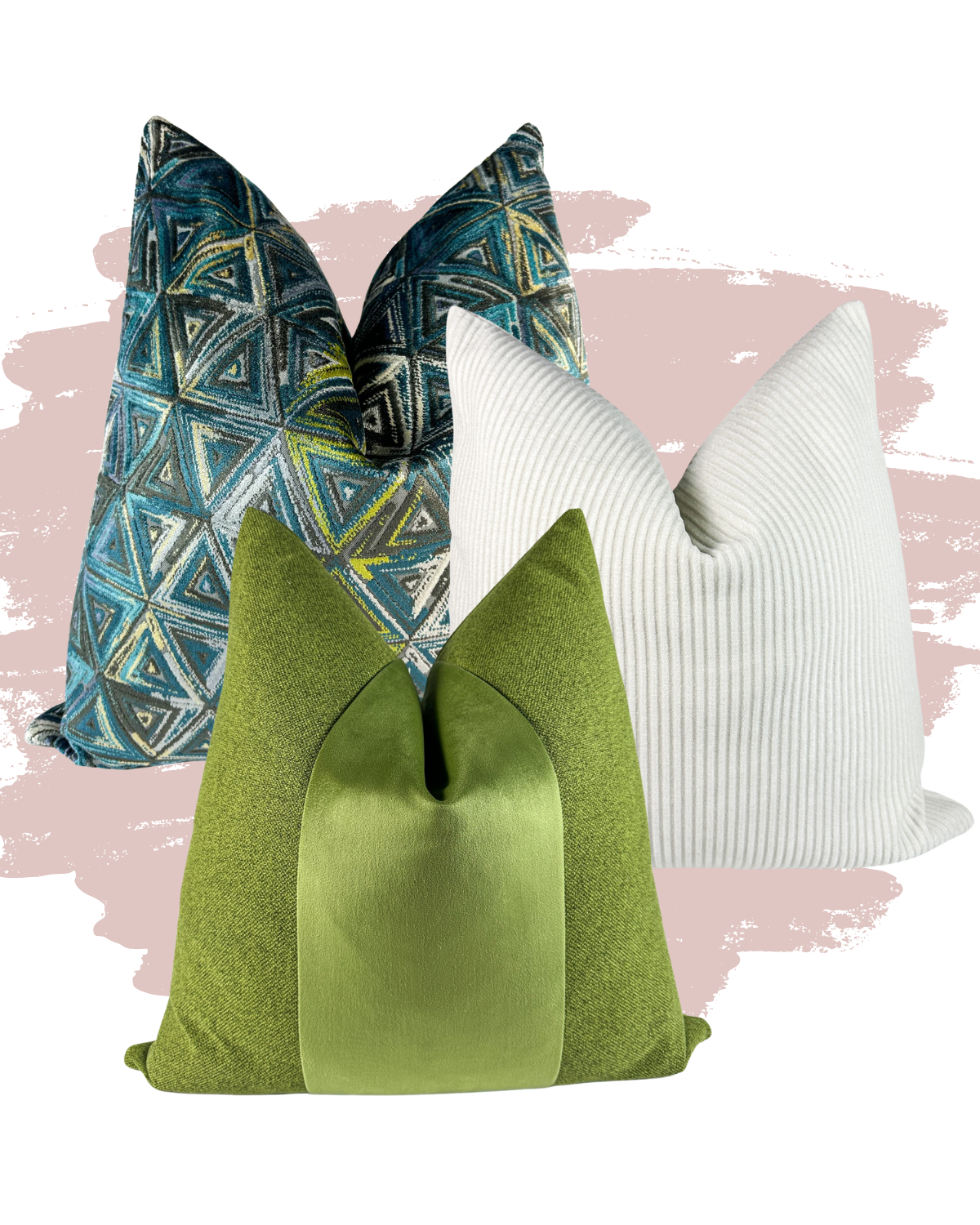 Limeade Pillow Combo Love, Ravin Collection