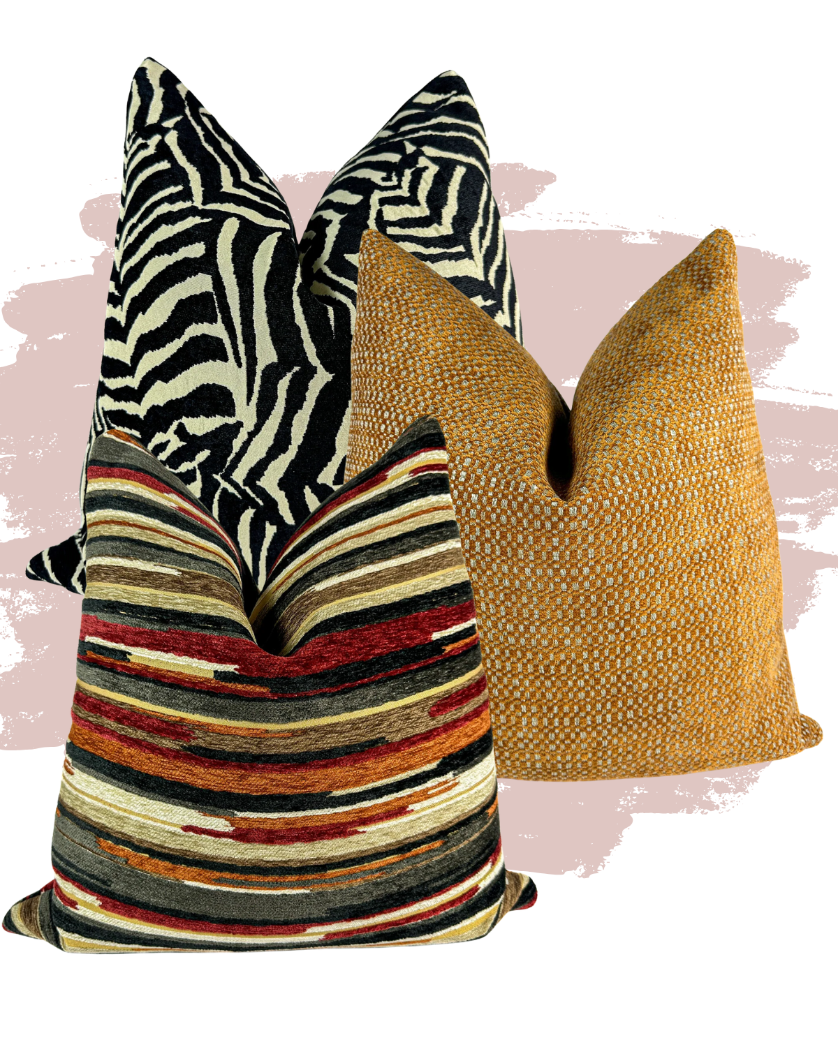 Autumn Safari Pillow Combo Love, Ravin Collection