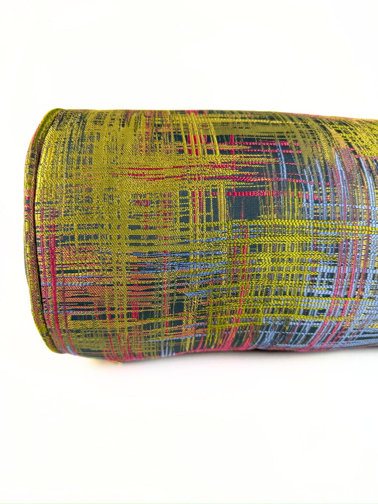 Colorful Organized Chaos Bolster Cover Love, Ravin Collection