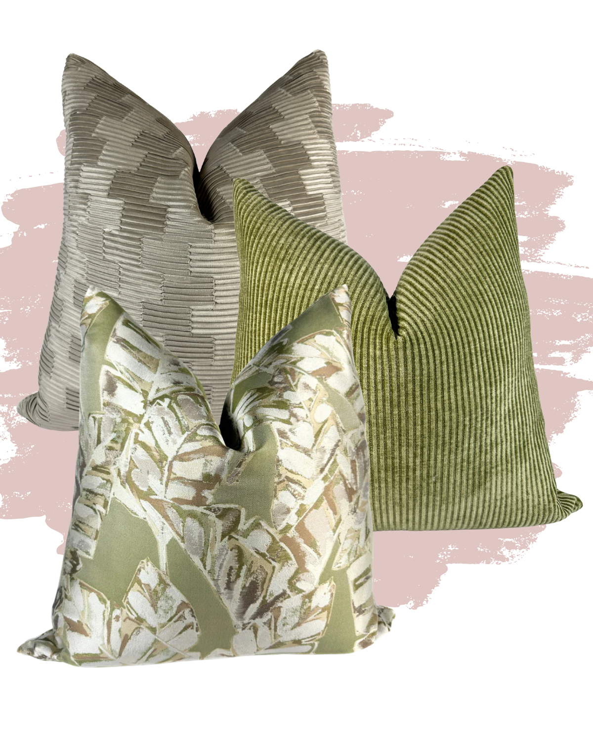 Sage Retreat Pillow Combo Love, Ravin Collection