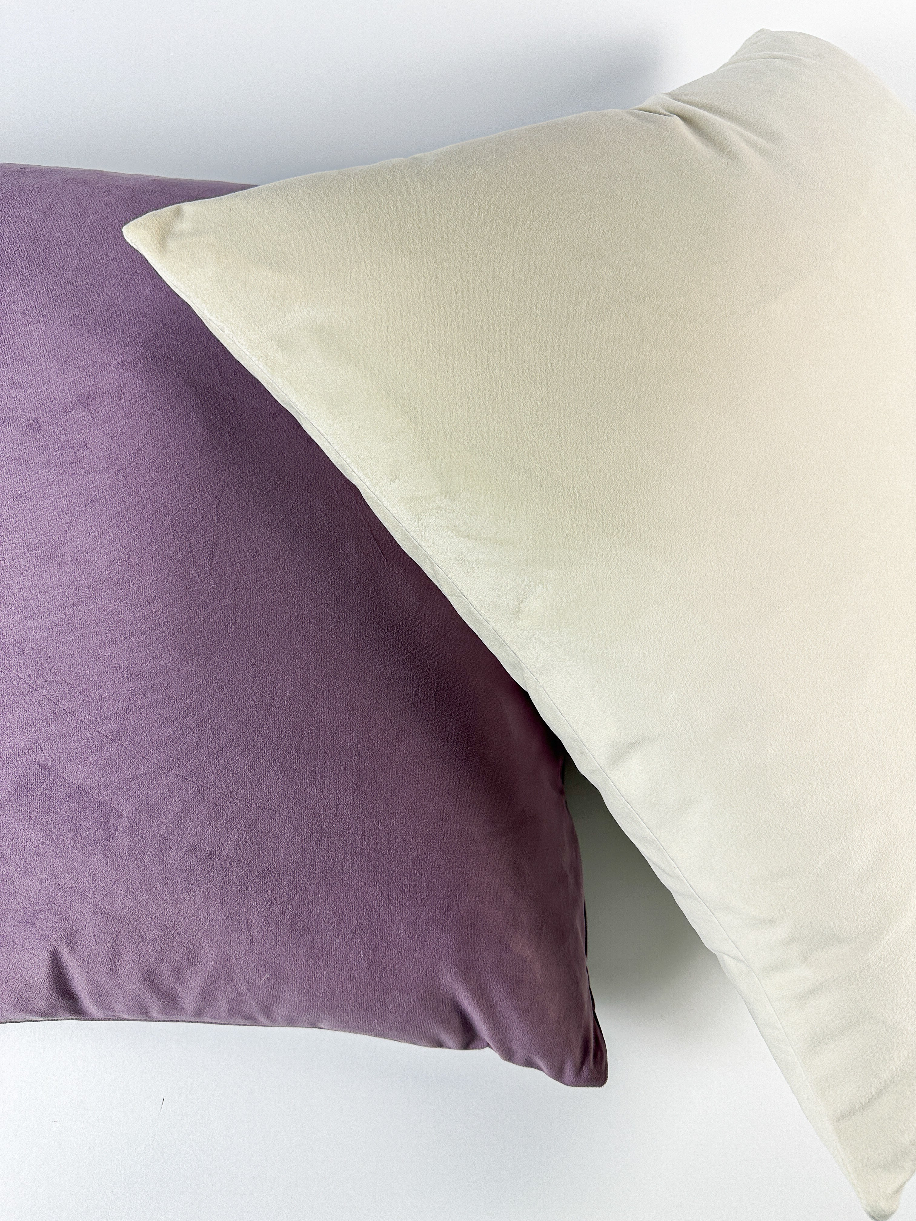 Lavender Pillow Cover simple Love, Ravin Collection