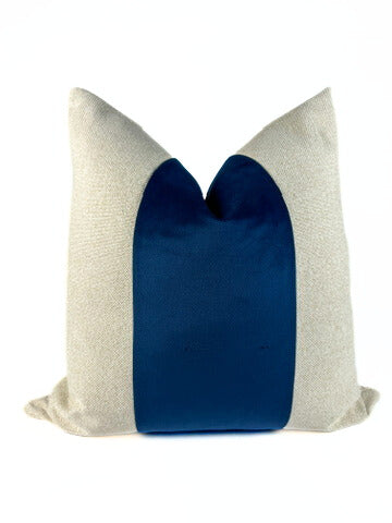 Sapphire Panel Pillow Cover simple Love, Ravin Collection