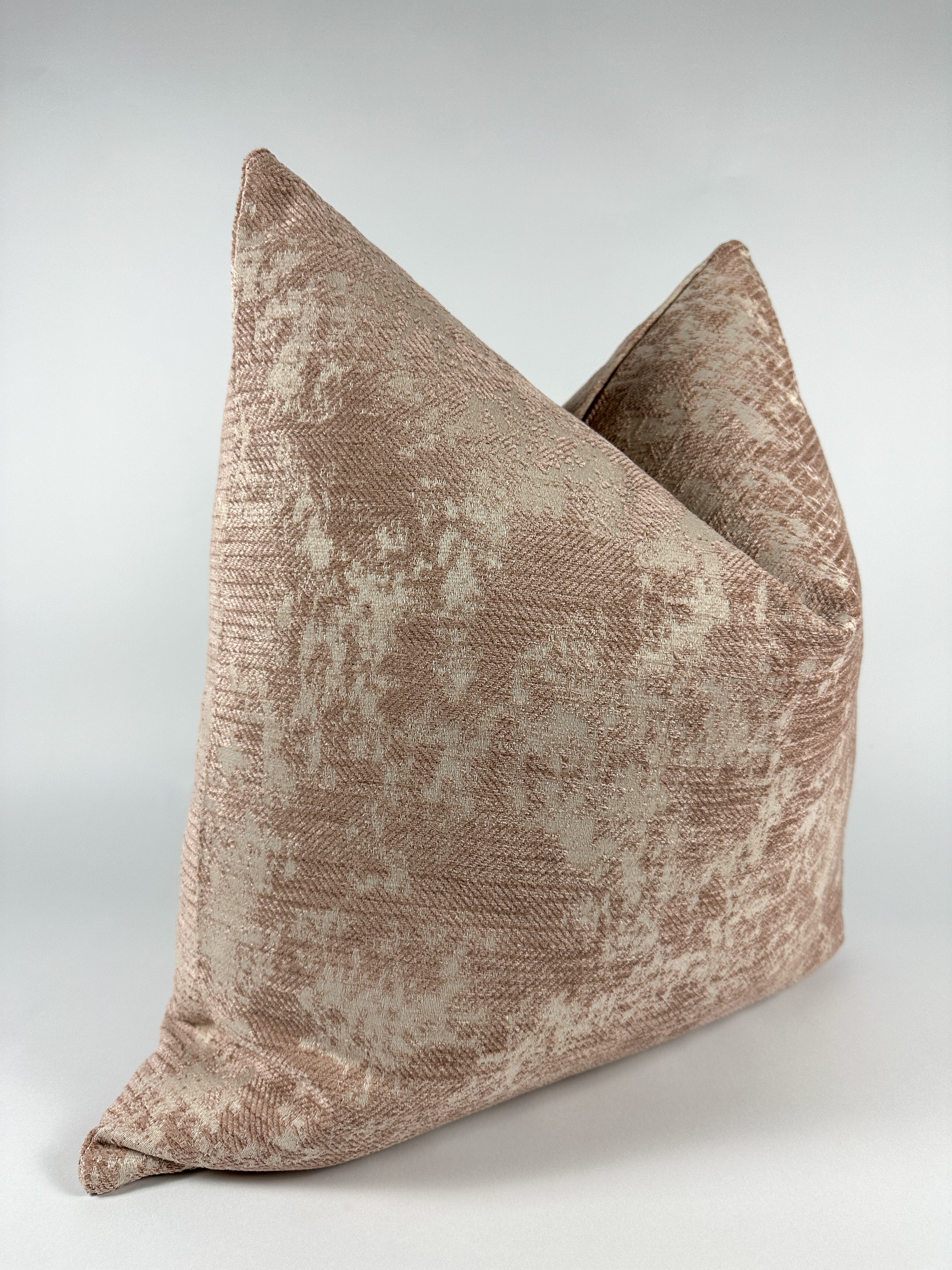 Distressed Pink Pillow Cover Love, Ravin Collection