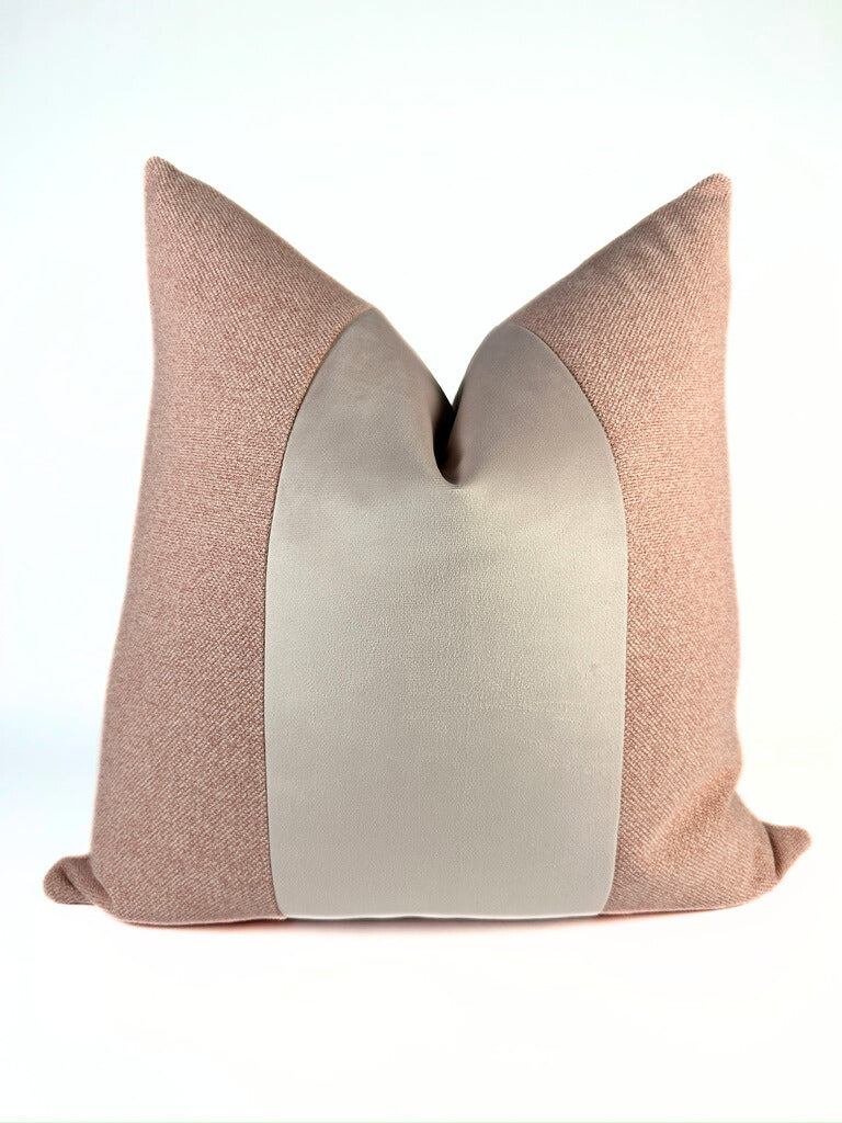 Rosewater Monochrome Pillow Cover simple Love, Ravin Collection
