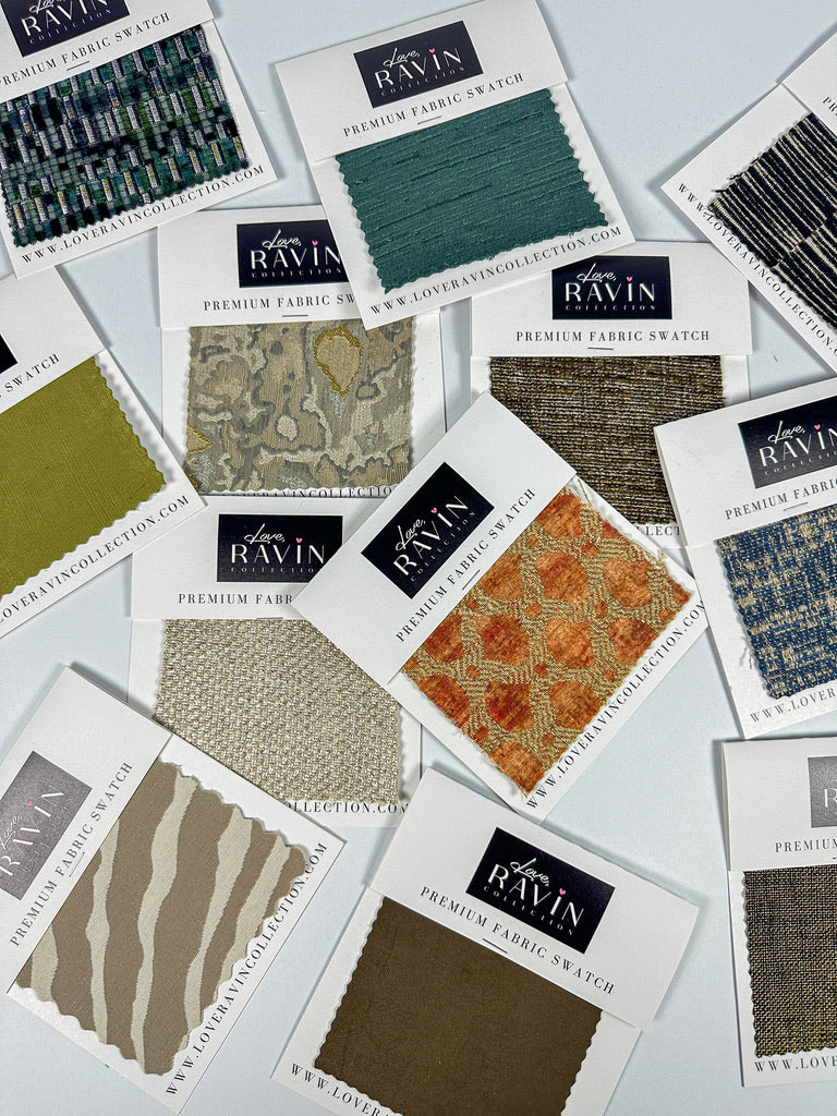 Fabric Swatch Sampler Love, Ravin Collection