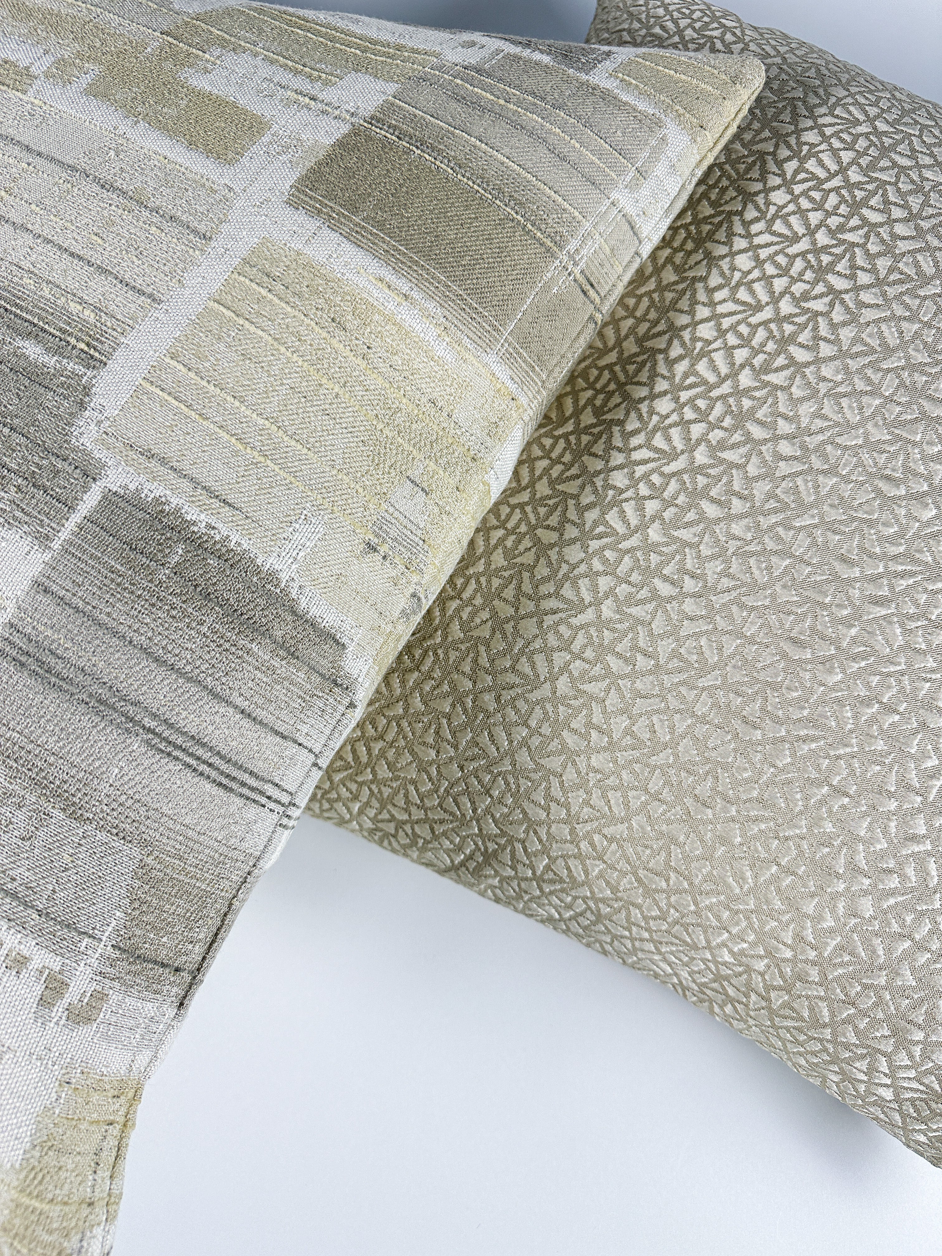 Patchy Neutrals Pillow Cover Love, Ravin Collection