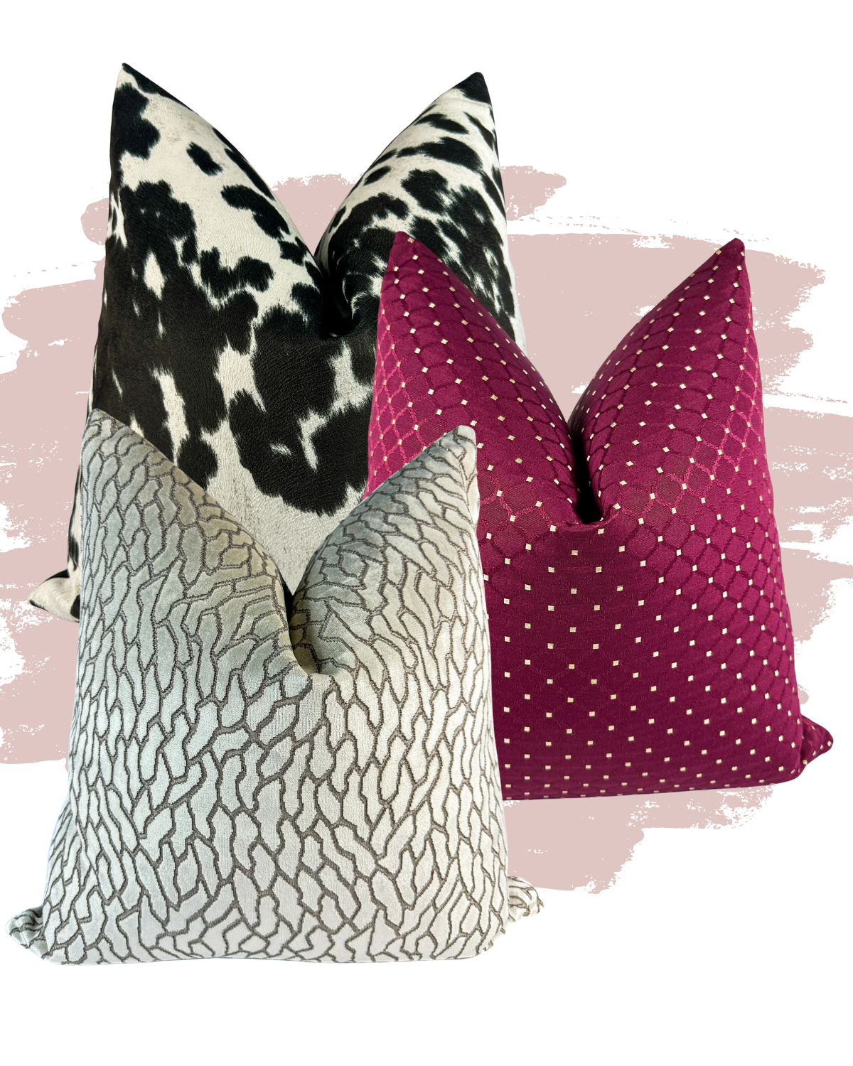 Modern Heiress PIllow Combo Love, Ravin Collection