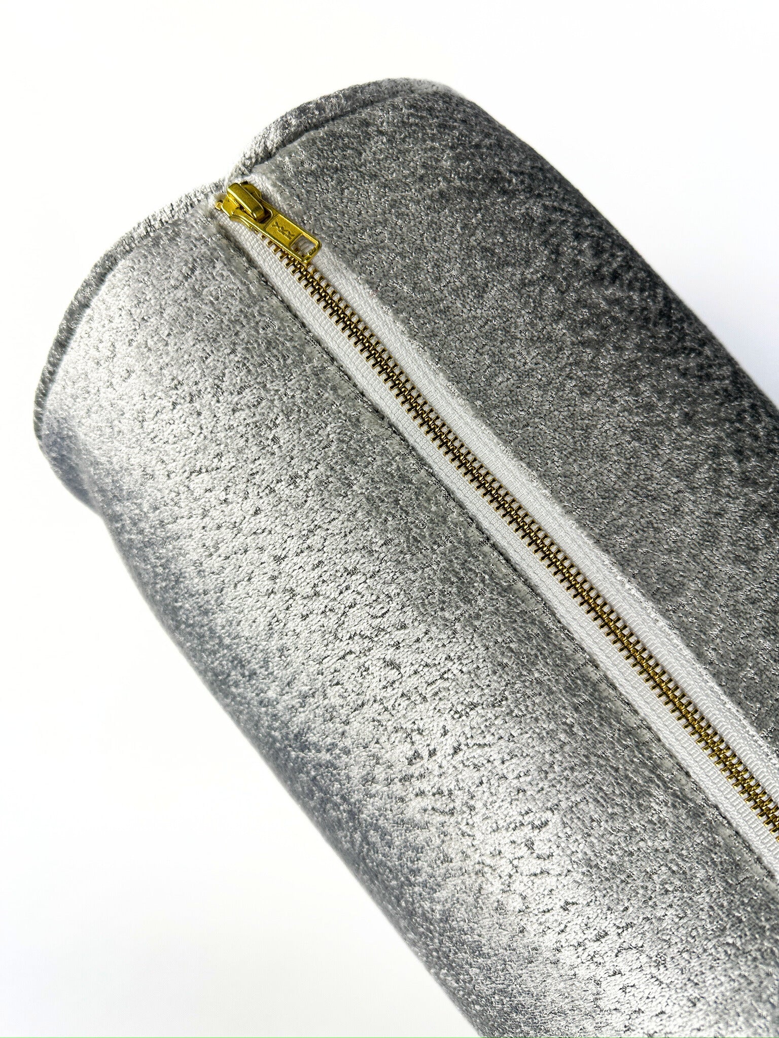 Silver Sparkle Bolster Cover Love, Ravin Collection