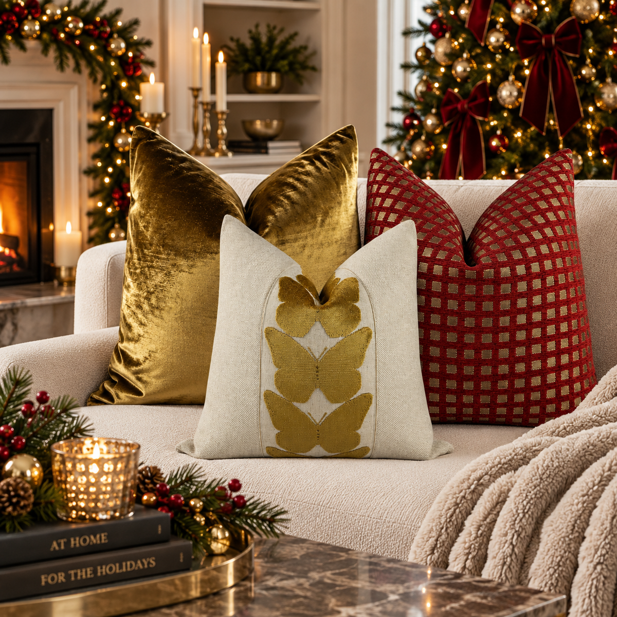 Merry and Midas Pillow Combo Love, Ravin Collection