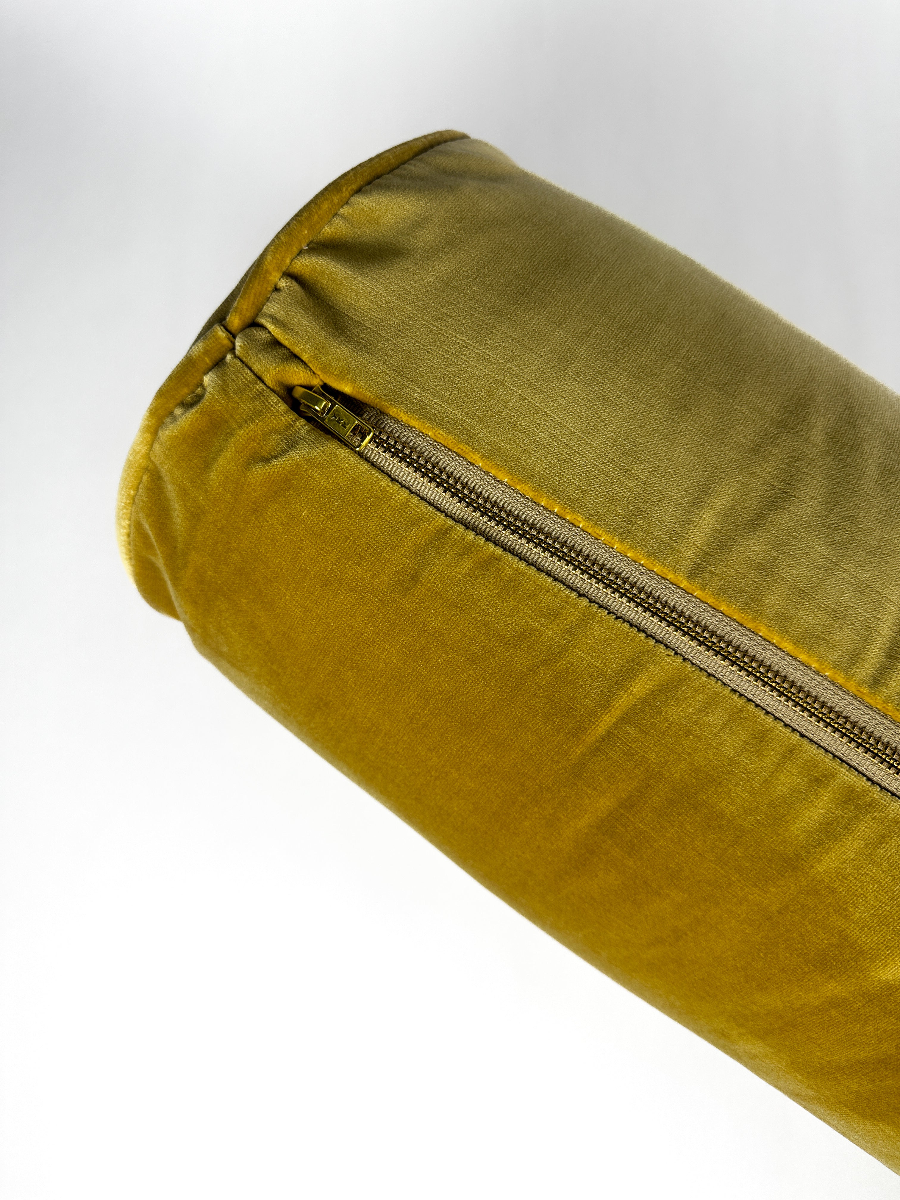 Sand Velvet Bolster Cover Love, Ravin Collection