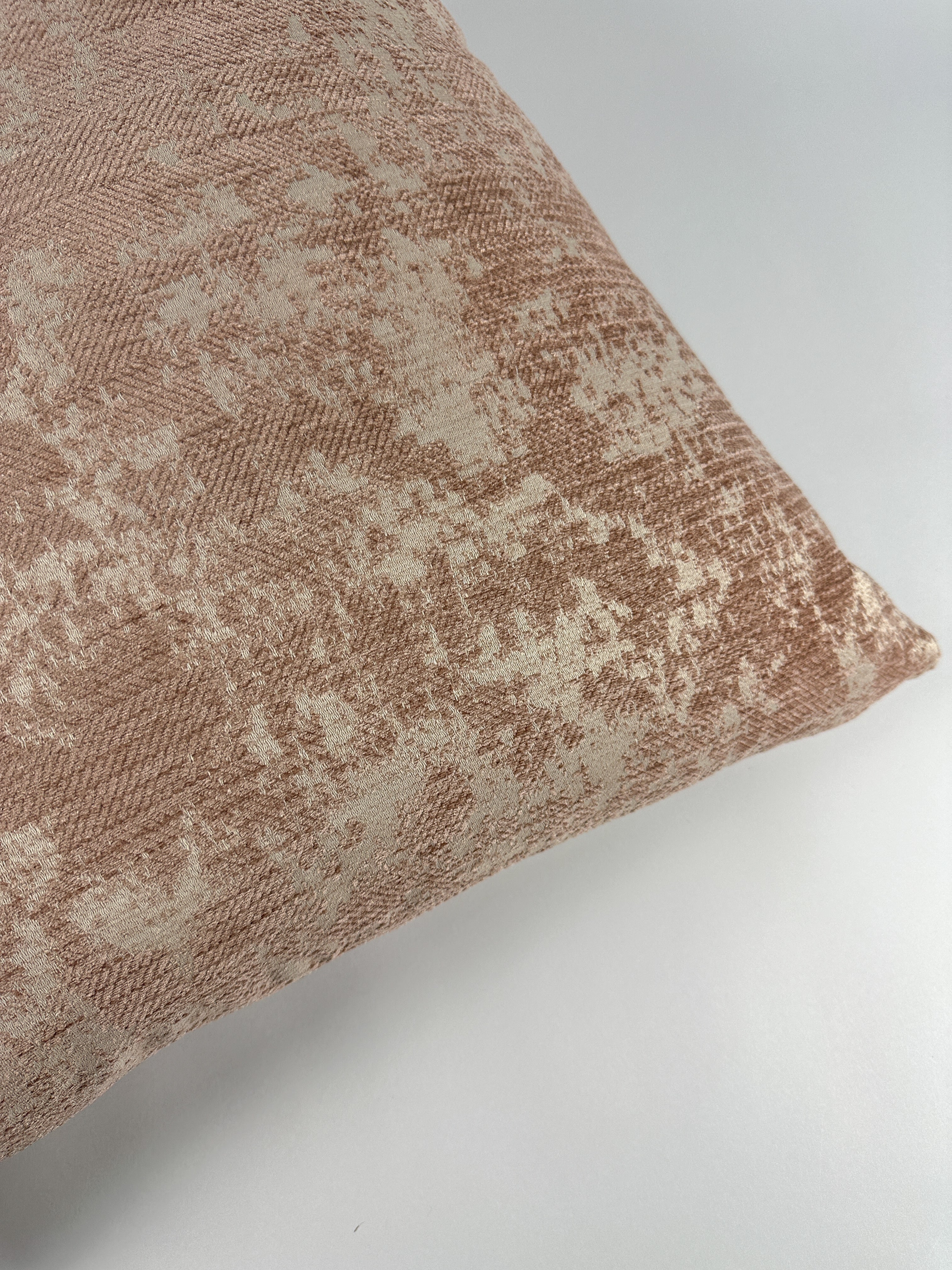 Distressed Pink Pillow Cover Love, Ravin Collection