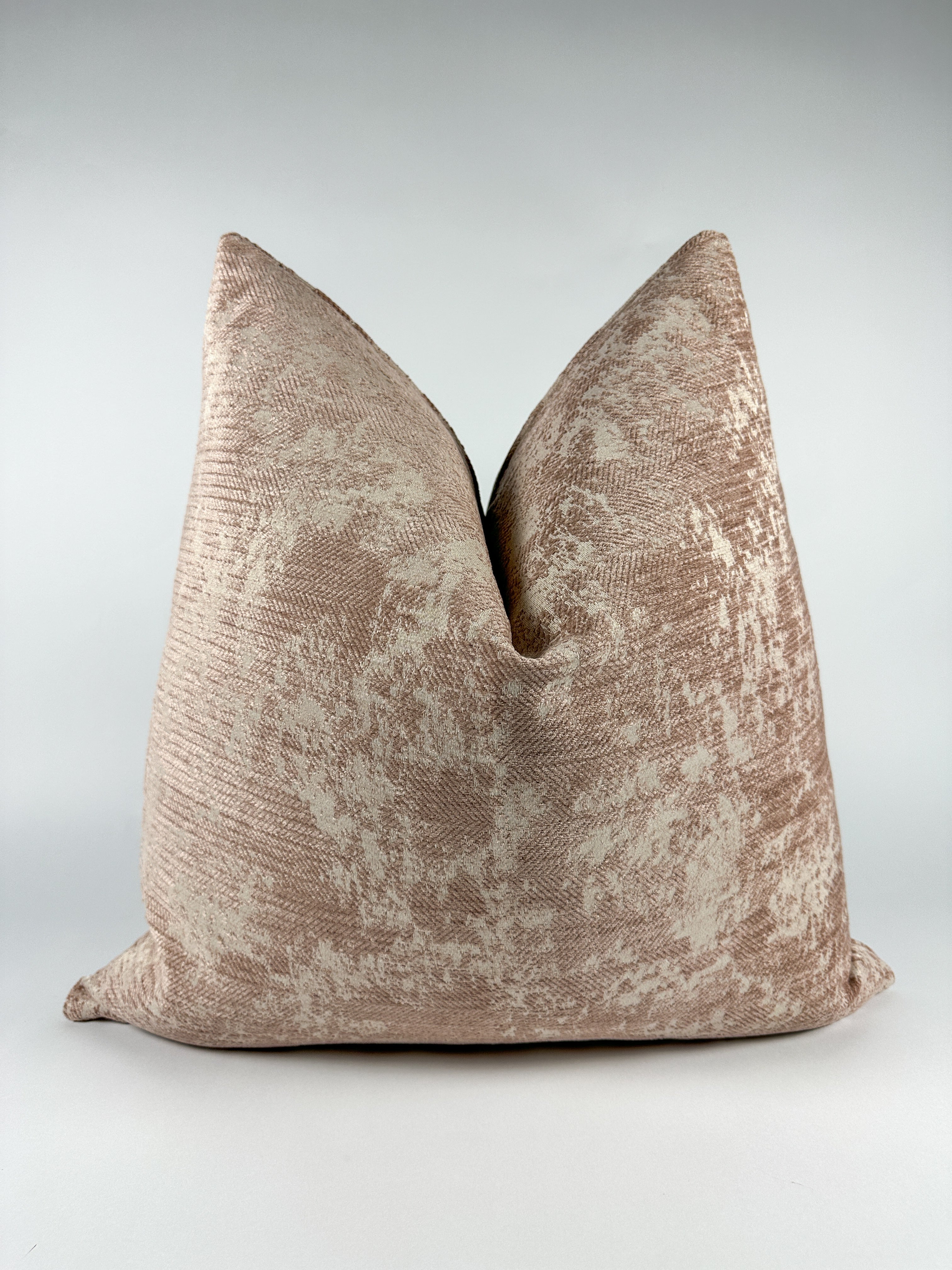 Distressed Pink Pillow Cover Love, Ravin Collection