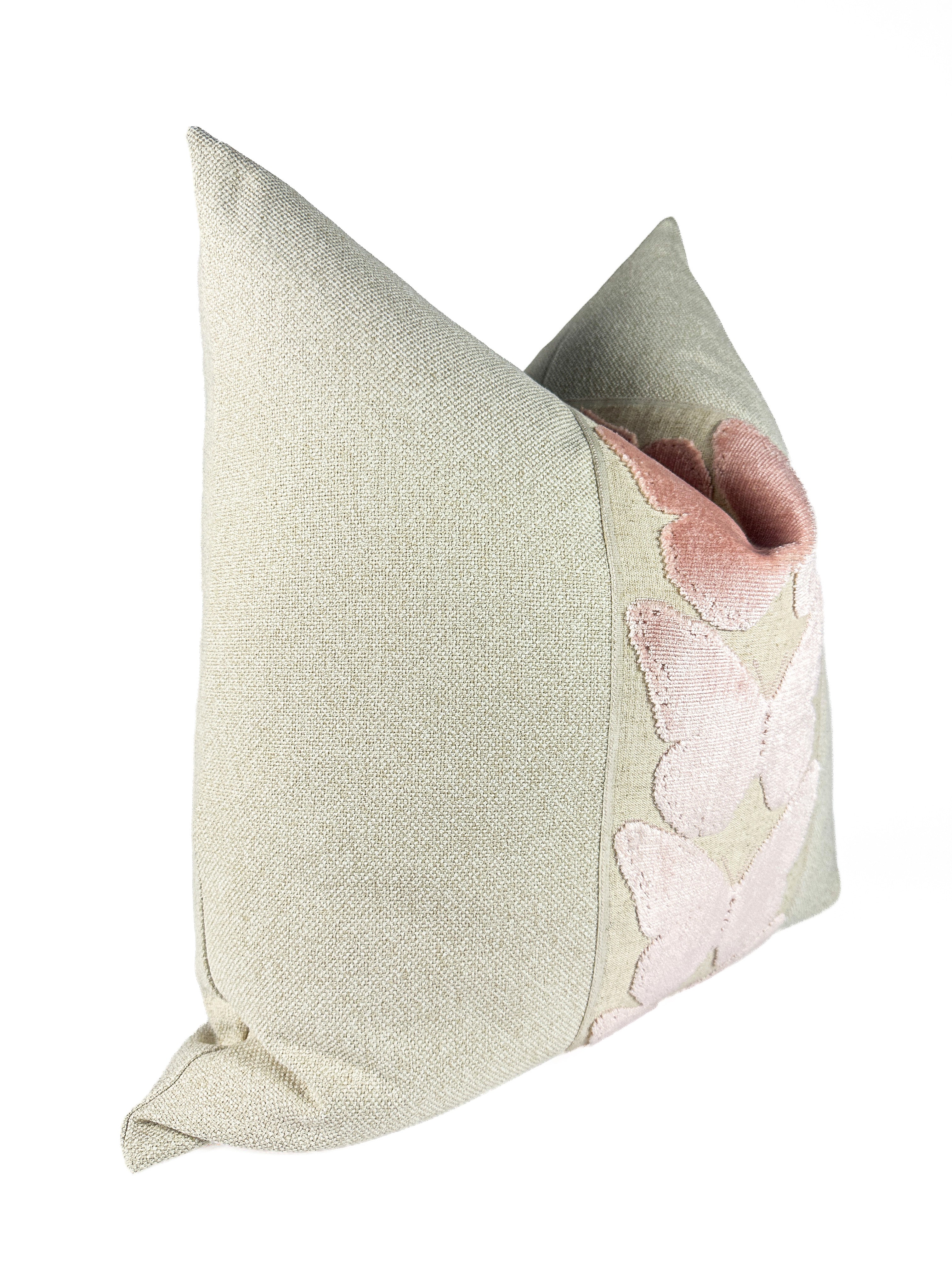 Natural and Ballerina Butterfly Pillow Cover Love, Ravin Collection