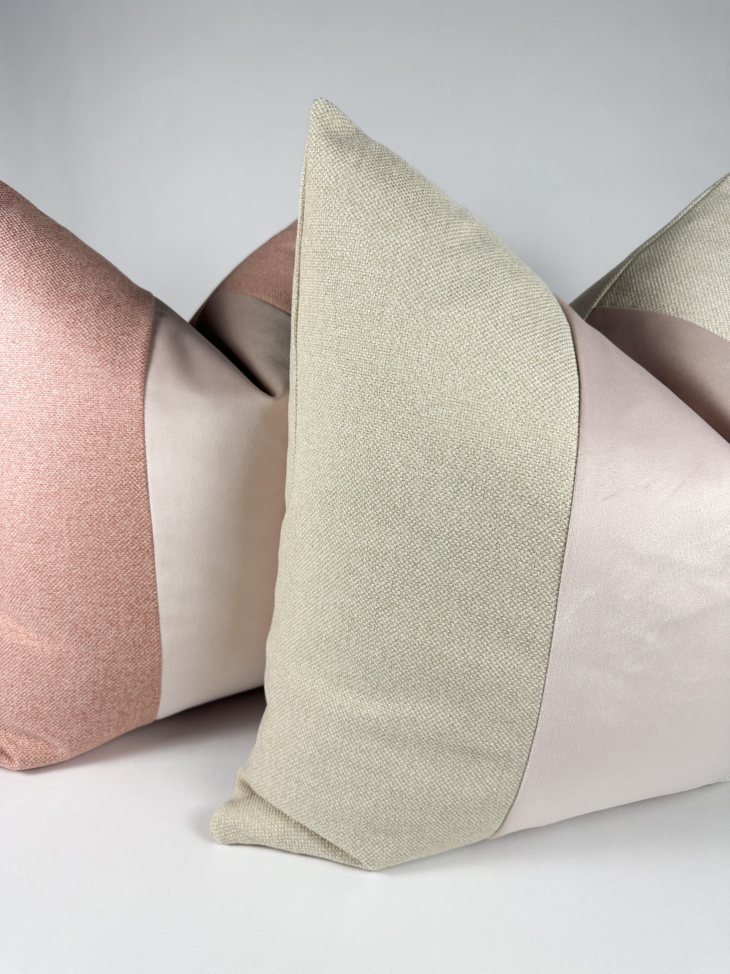 Rosewater Monochrome Pillow Cover simple Love, Ravin Collection