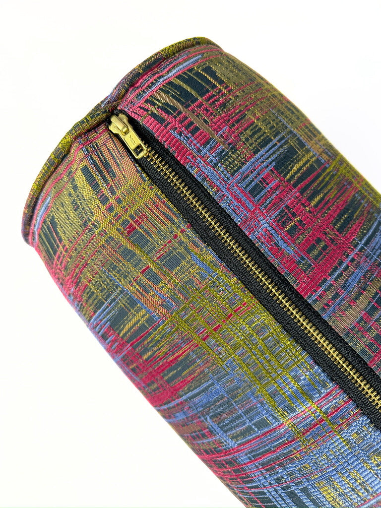 Colorful Organized Chaos Bolster Cover Love, Ravin Collection