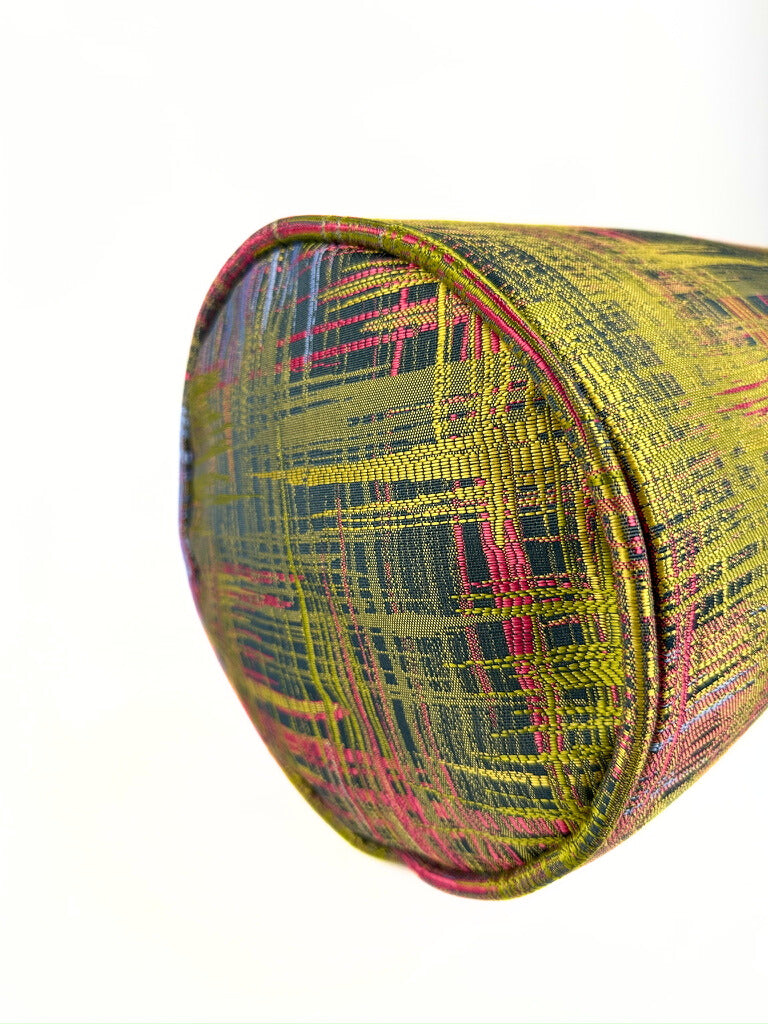 Colorful Organized Chaos Bolster Cover Love, Ravin Collection