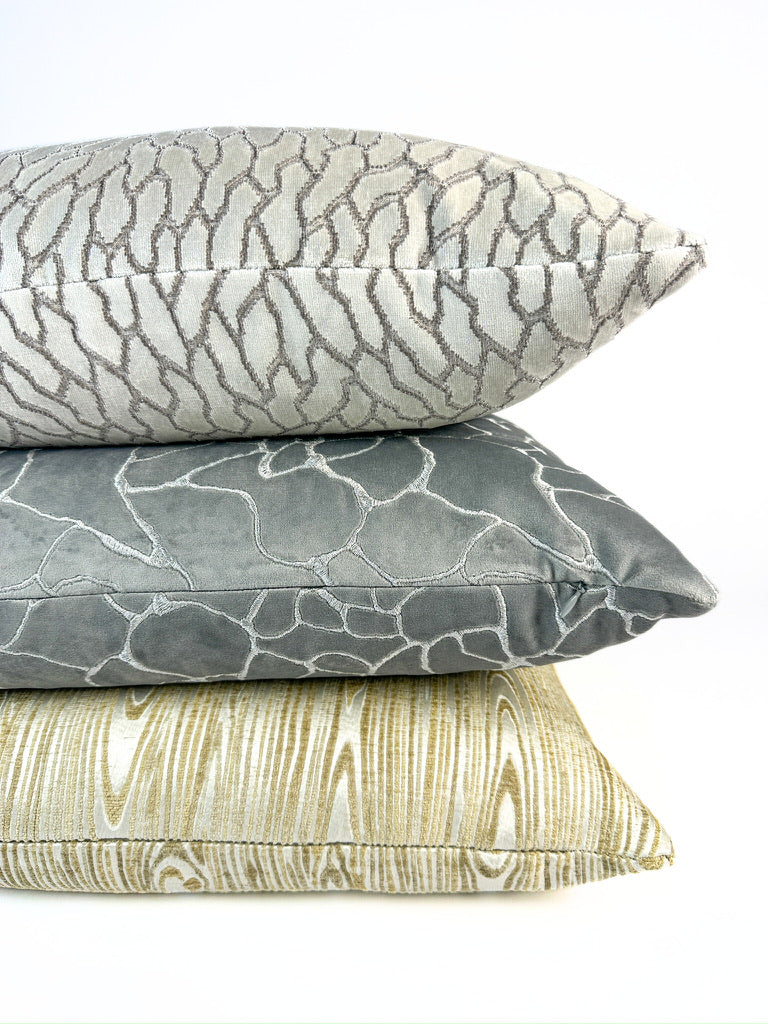 Metallic Pillow Covers