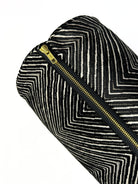 Black and White Chevee Bolster Cover Love, Ravin Collection