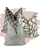 Chalk and Coal Pillow Combo Love, Ravin Collection