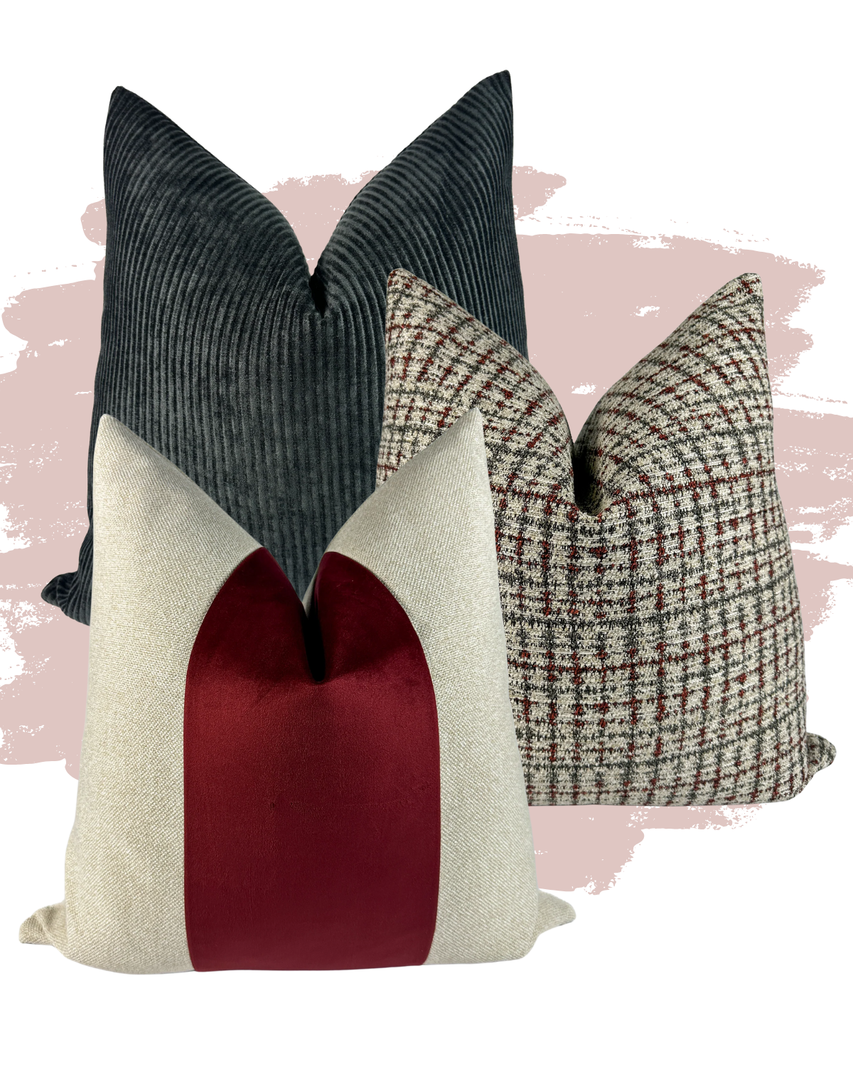 Heritage Noir Pillow Combo Love, Ravin Collection
