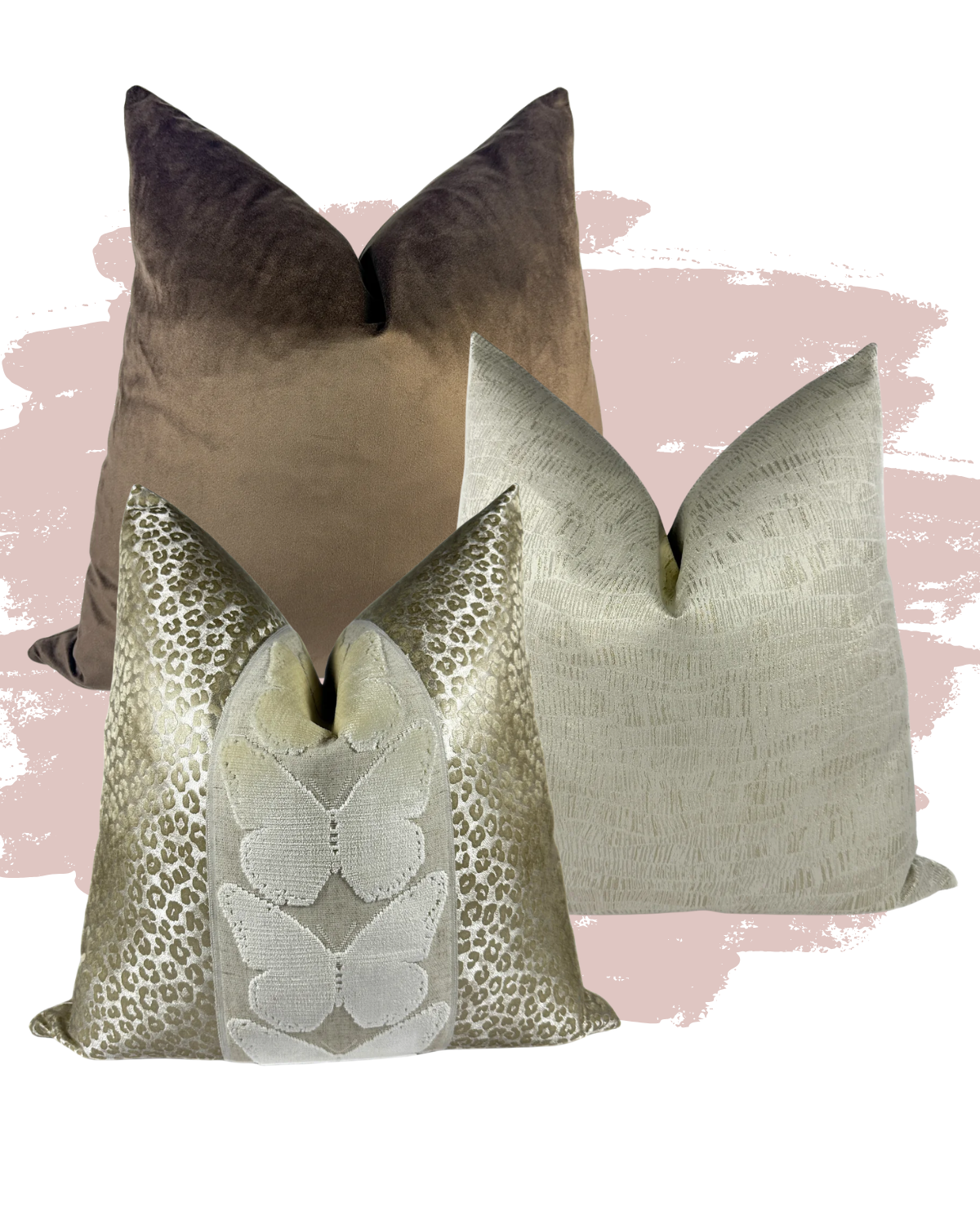 Neutral Christmas Pillow Combo Love, Ravin Collection