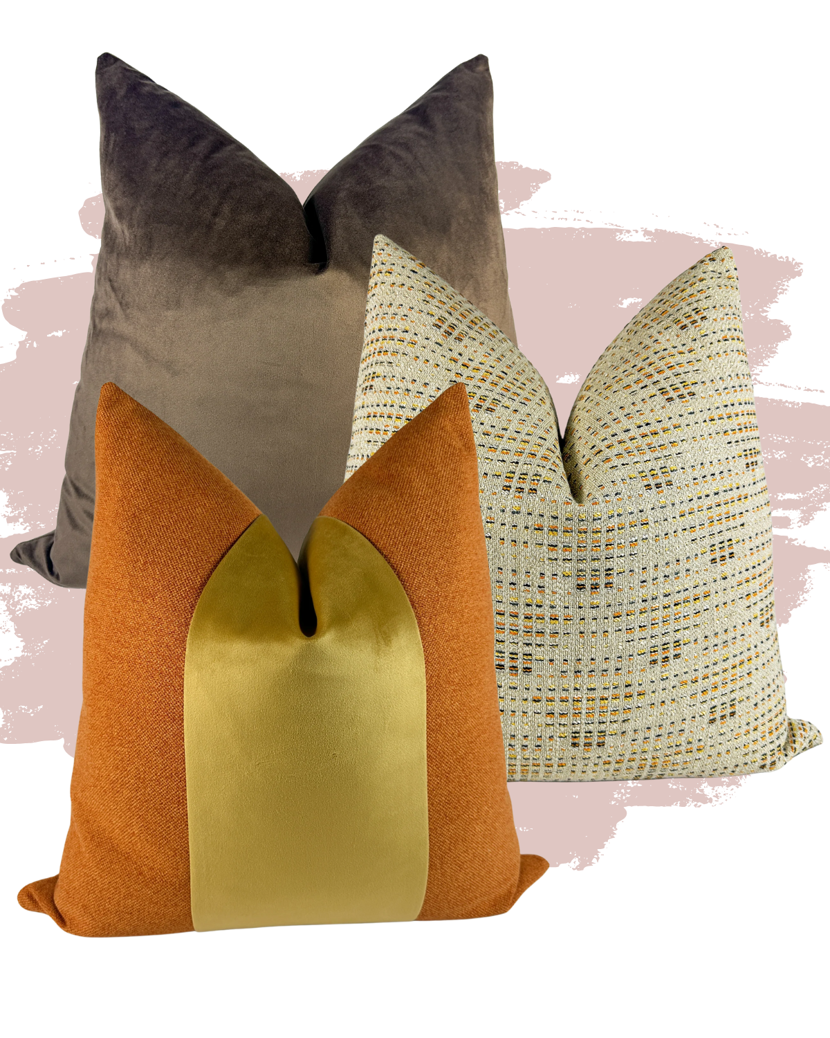 Golden Ember Pillow Combo Love, Ravin Collection