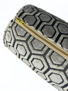 Metallic Patterned Hex Bolster Cover Love, Ravin Collection