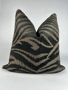 Black and Brown Tiger Pillow Cover Love, Ravin Collection