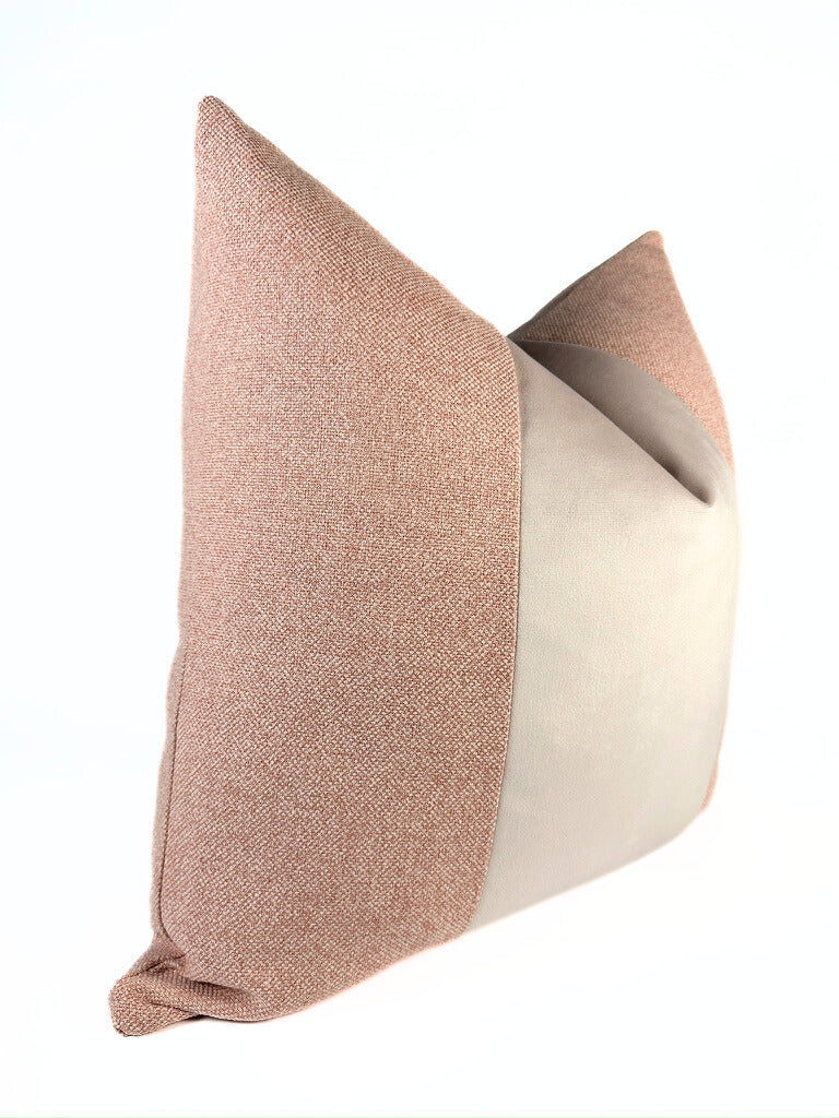 Rosewater Monochrome Pillow Cover simple Love, Ravin Collection
