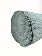 Sky Blue Metallic Stars Bolster Cover Love, Ravin Collection