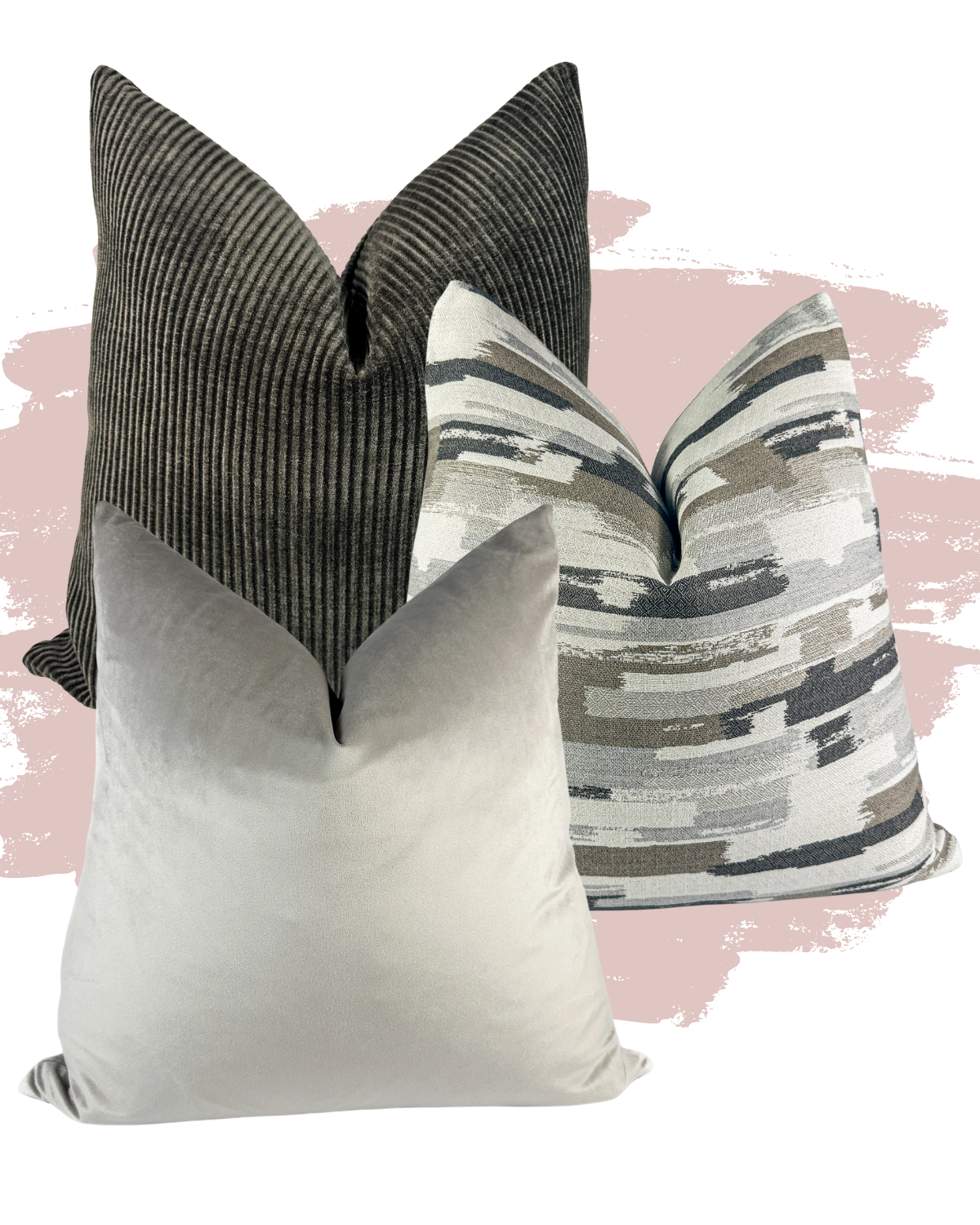 Smoked Stone Pillow Combo Love, Ravin Collection