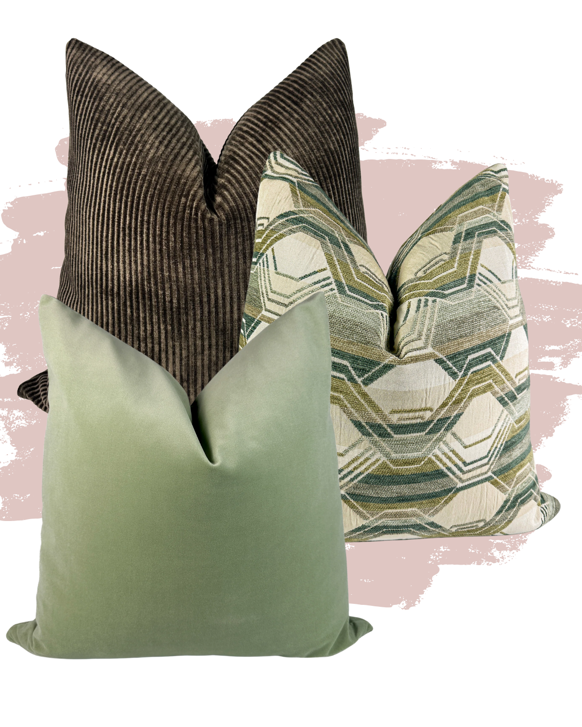 Heritage Sage Pillow Combo Love, Ravin Collection