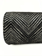 Black and White Chevee Bolster Cover Love, Ravin Collection