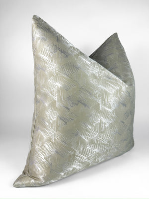 Metallic Print Pillow Cover