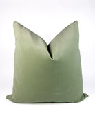 Sea Glass Matte Velvet Pillow Cover simple Love, Ravin Collection