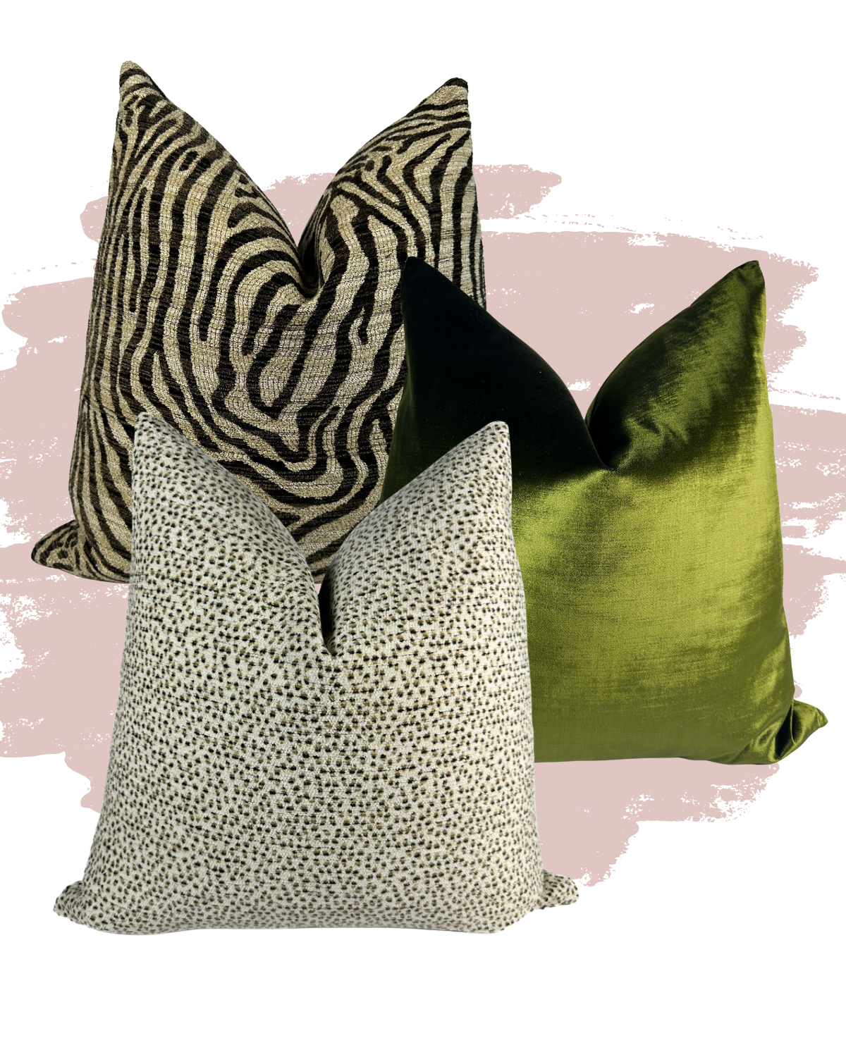 Luxe Zebra PIllow Combo Love, Ravin Collection
