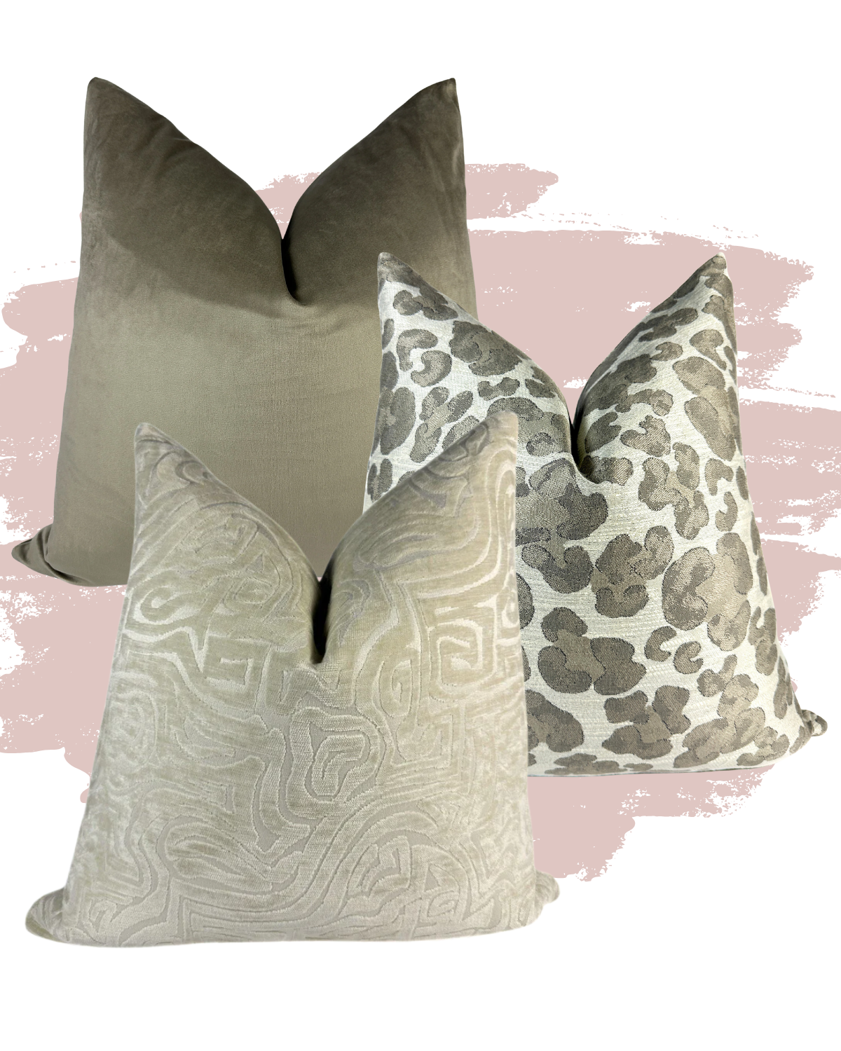 Toasted Almond Pillow Combo Love, Ravin Collection