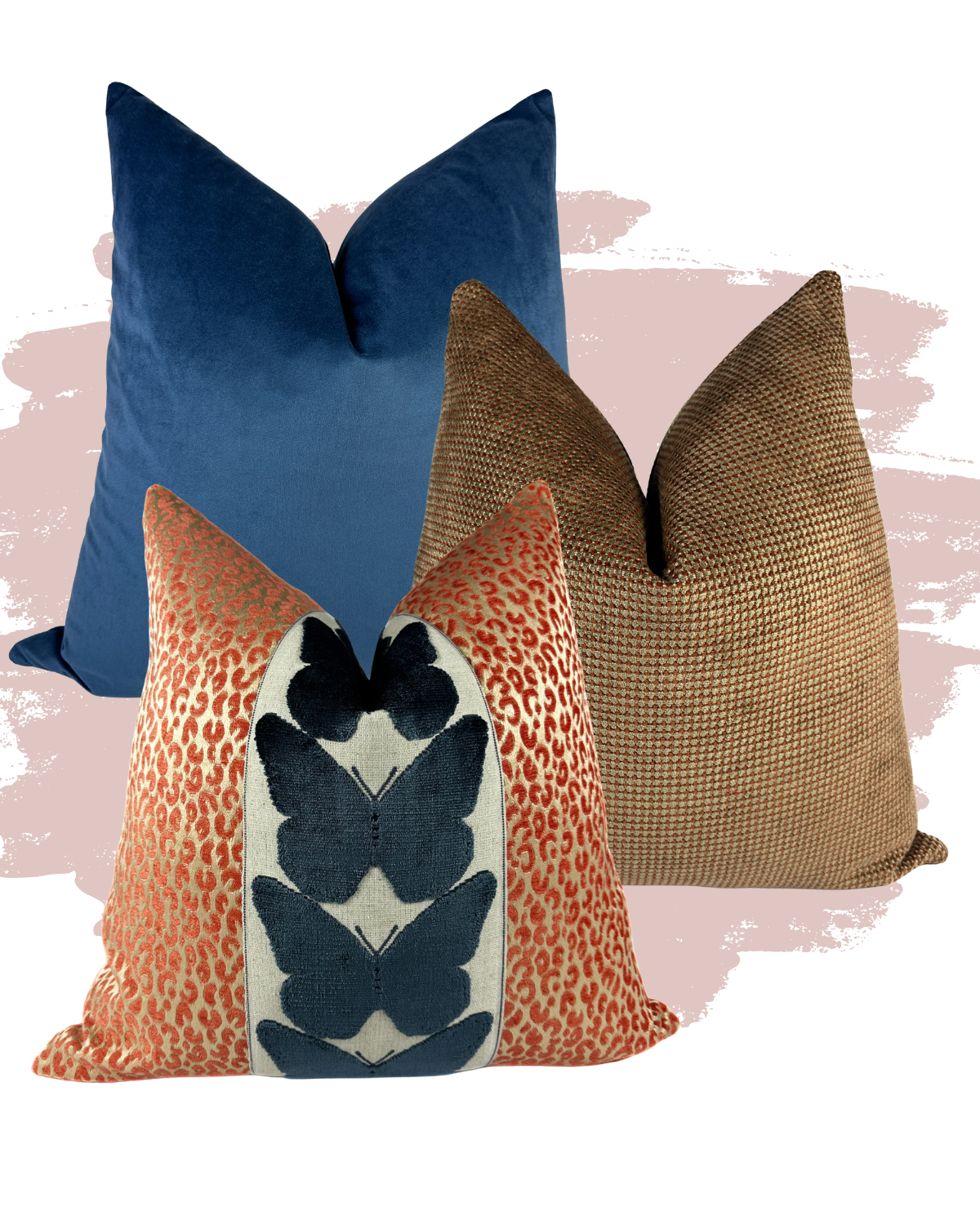 Coral Coastline Pillow Combo Love, Ravin Collection