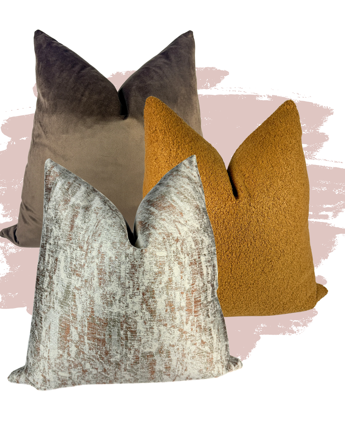 Caramel Roast Pillow Combo Love, Ravin Collection