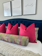 Colorful Organized Chaos Bolster Cover Love, Ravin Collection