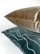 Dusty Blue Current Pillow Cover Love, Ravin Collection