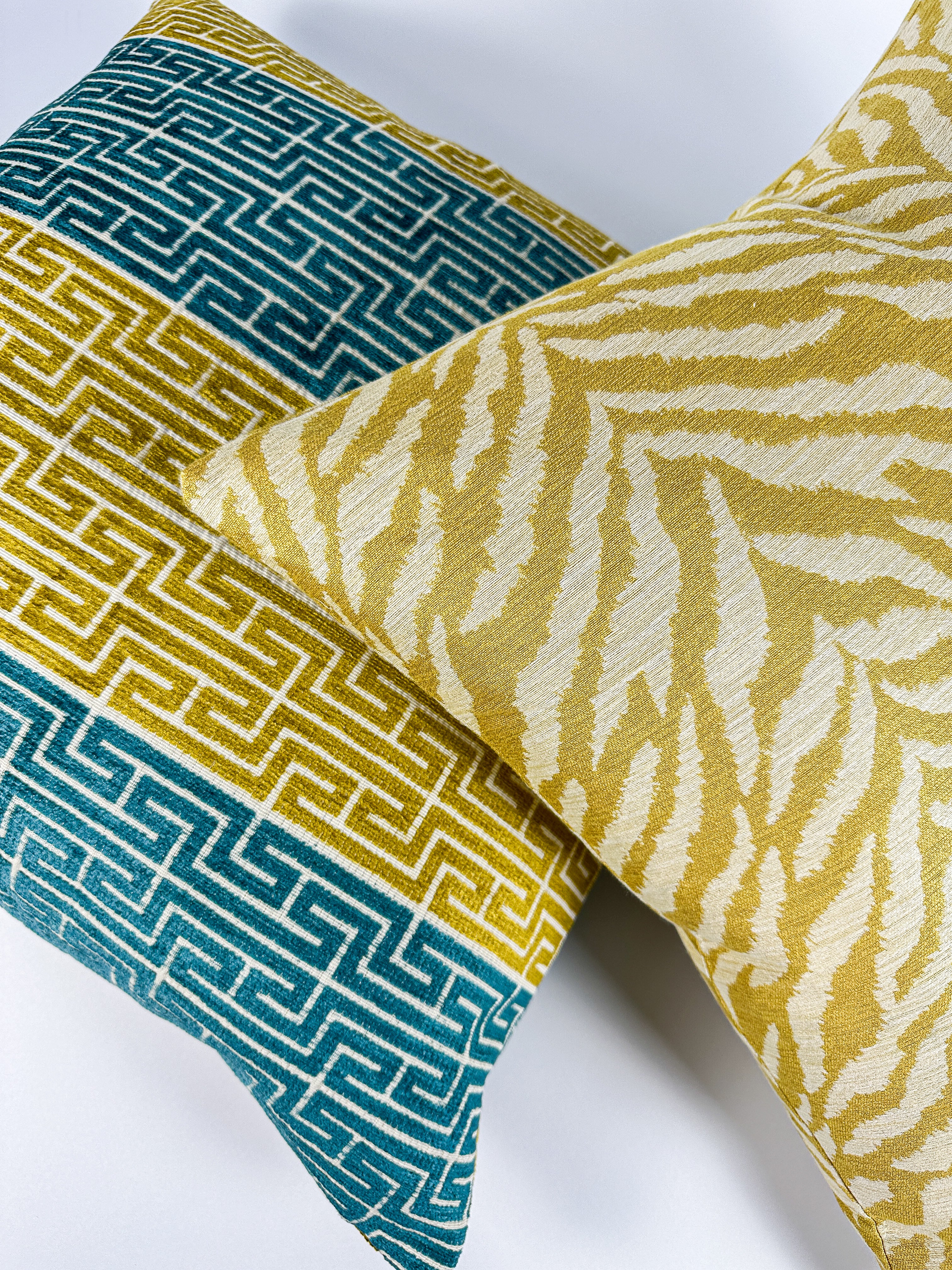 Yellow Zebra Print Pillow Cover Love, Ravin Collection