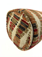 Red and Tan Stack Em Bolster Cover Love, Ravin Collection