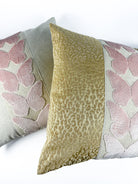 Gold Leopard and Ballerina Butterfly Pillow Cover Love, Ravin Collection