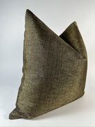 Blackish Goldish Pillow Cover Love, Ravin Collection