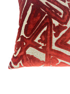 Crimson Chaos Pillow Cover simple Love, Ravin Collection