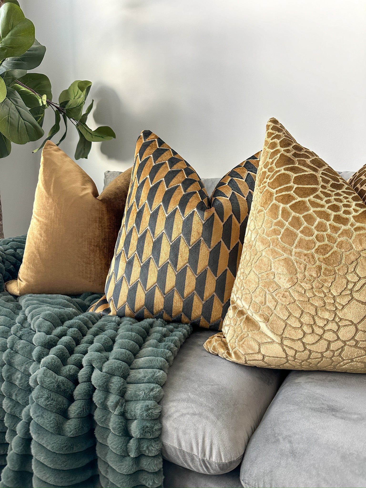 Golden Turtle Pillow Cover Love, Ravin Collection