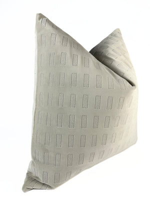 Neutral Window Pane Pillow Cover